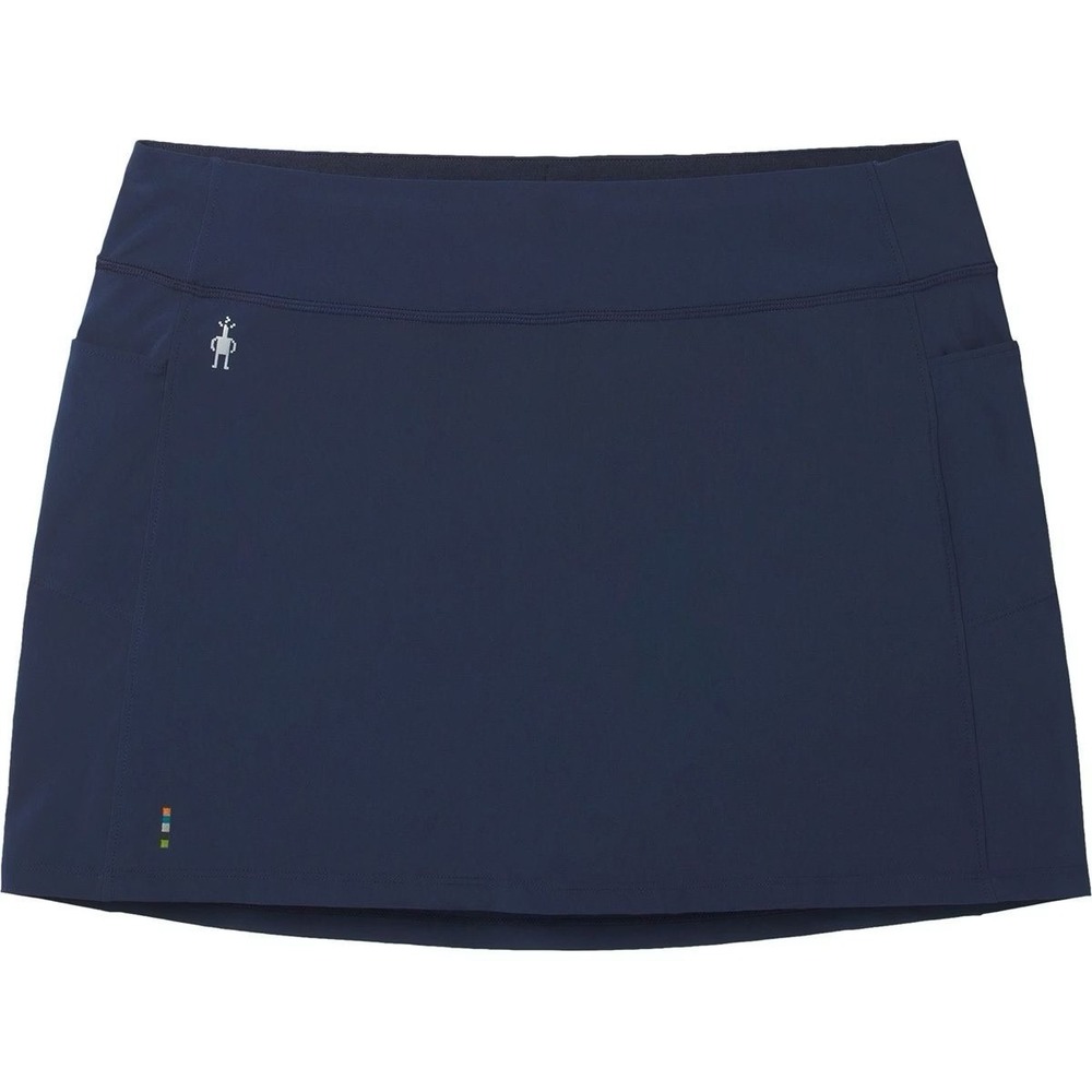 Smartwool Skirt Skort Womens M Navy Short Pull On Pocket Tennis Pickleball
